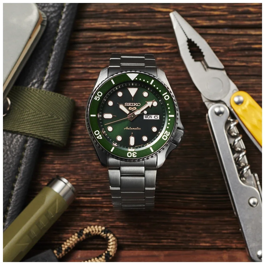 Seiko Watch 5 Sports - ساعة سيكو 5 سبورتس SRPD63K1 أوتوماتيكية