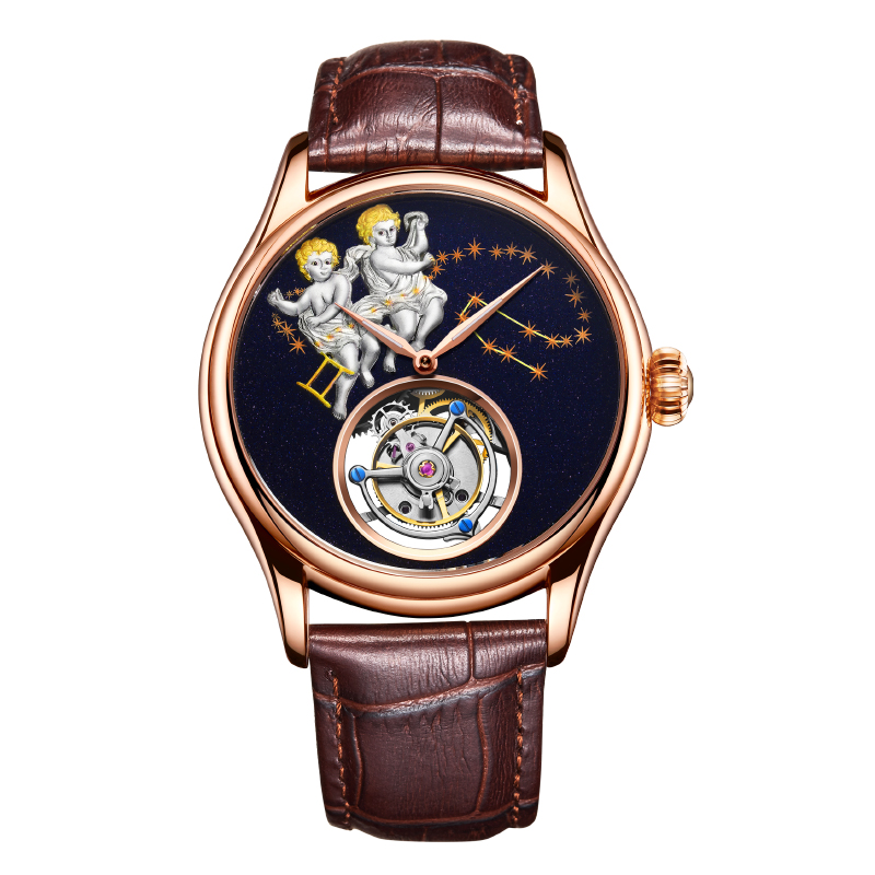 Omega Watch Constellation - ساعة AESOP (manual7003G) جيميني زودياك توربيون