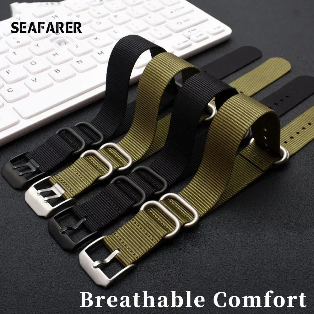 Perlon Strap Woven - النايلون حزام ساعة اليد بيرلون الساعات