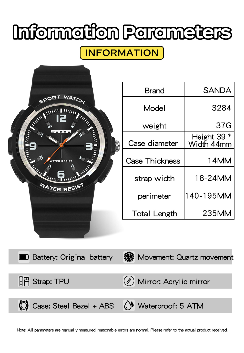 ساعة كوارتز جديدة من ساندا 328 - مراجعة Rubber Strap Diver وسعره