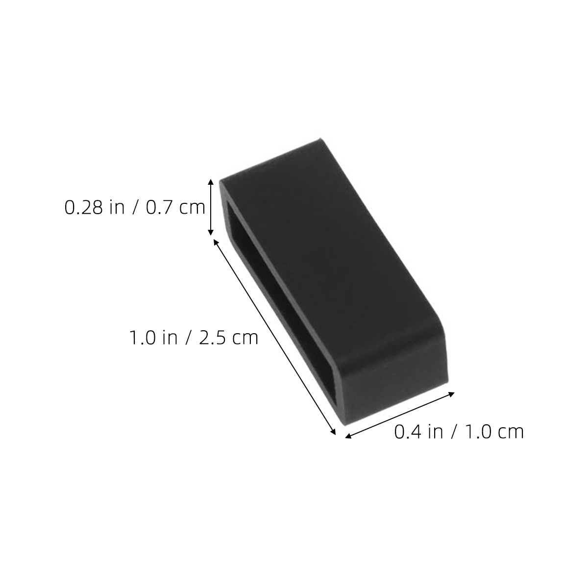 8 قطع، حلقات تثبيت سيليكون سود - مراجعة Silicone Watch Band 22Mm وسعره