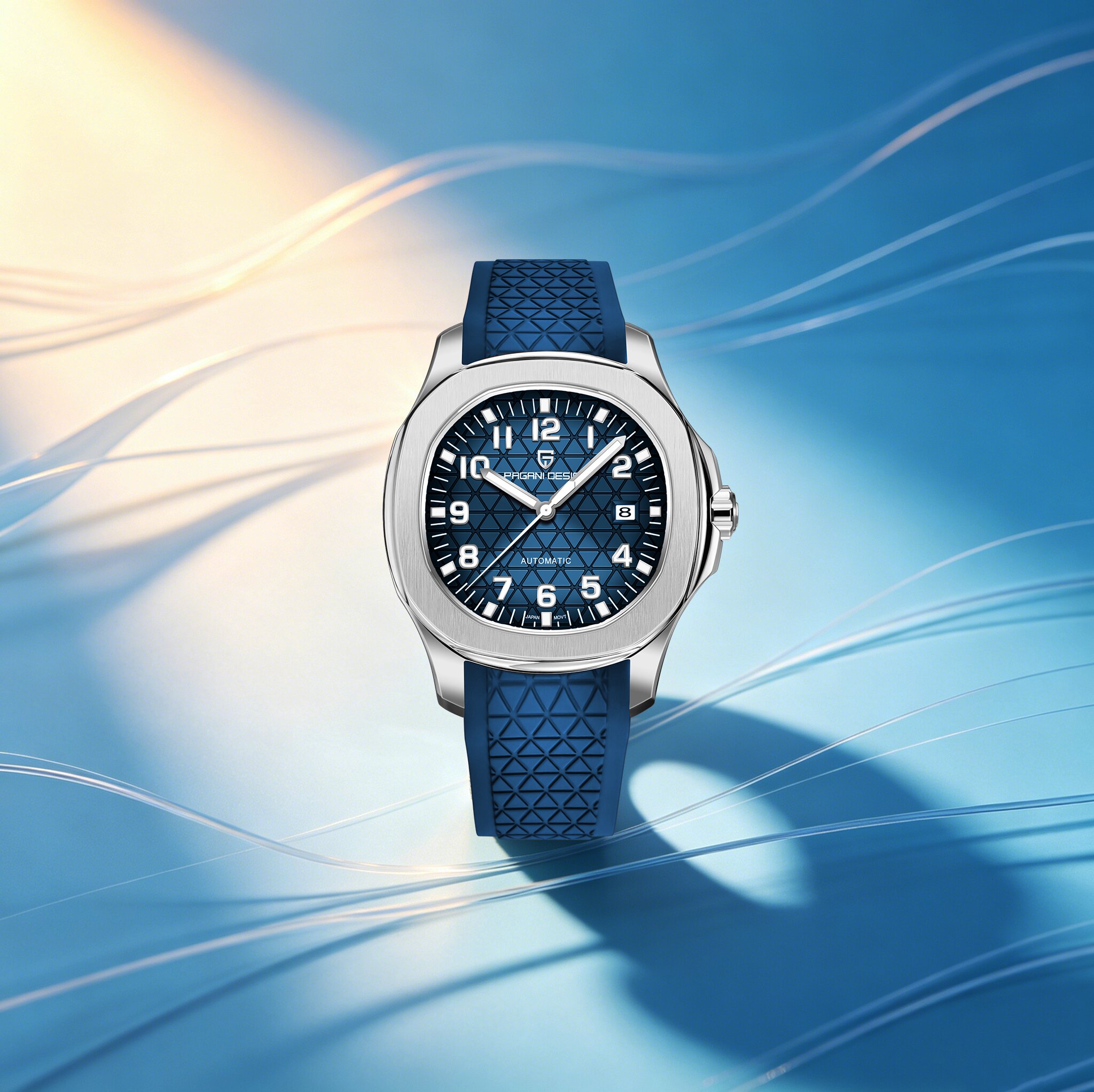 ساعة ميكانيكية رجالية من PAGAN - مراجعة Rubber Strap Diver وسعره