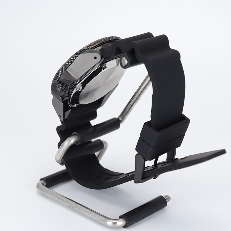 43.8 مللي متر غواص ساعة حافظة  - مراجعة Rubber Strap Diver وسعره