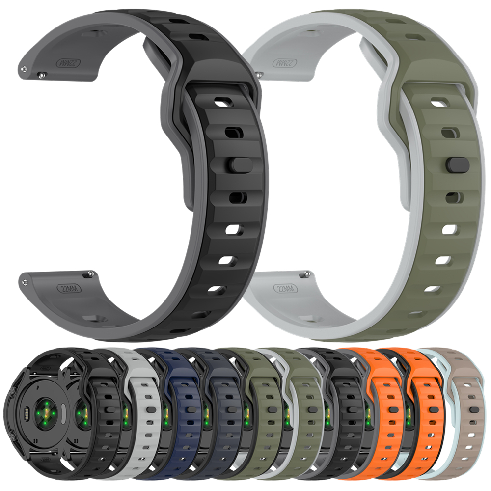 20 22 مللي متر سيليكون حزام ل  - مراجعة Silicone Watch Band 22Mm وسعره