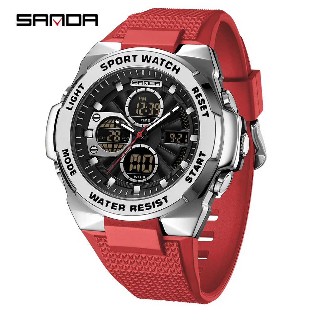 ساعة ساندا 3378 للرجال والنساء - مراجعة Rubber Strap Diver وسعره