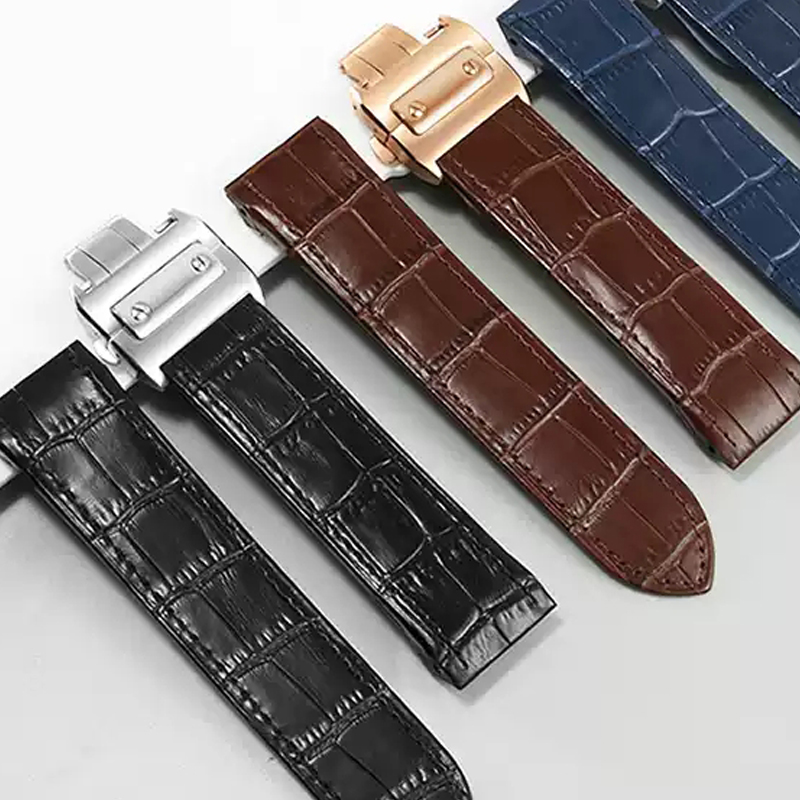 جلد طبيعي حزام ساعة عالي الجود - مراجعة Cartier Watch Santos وسعره