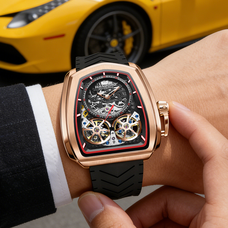 ساعة رجالية فاخرة بهيكل مزدوج  - مراجعة Omega Watch Constellation وسعره