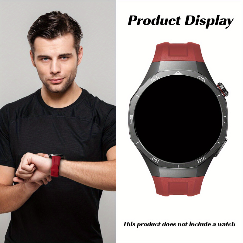 حزام سيليكون بعرض 22 ملم لساعة - مراجعة Silicone Watch Band 22Mm وسعره