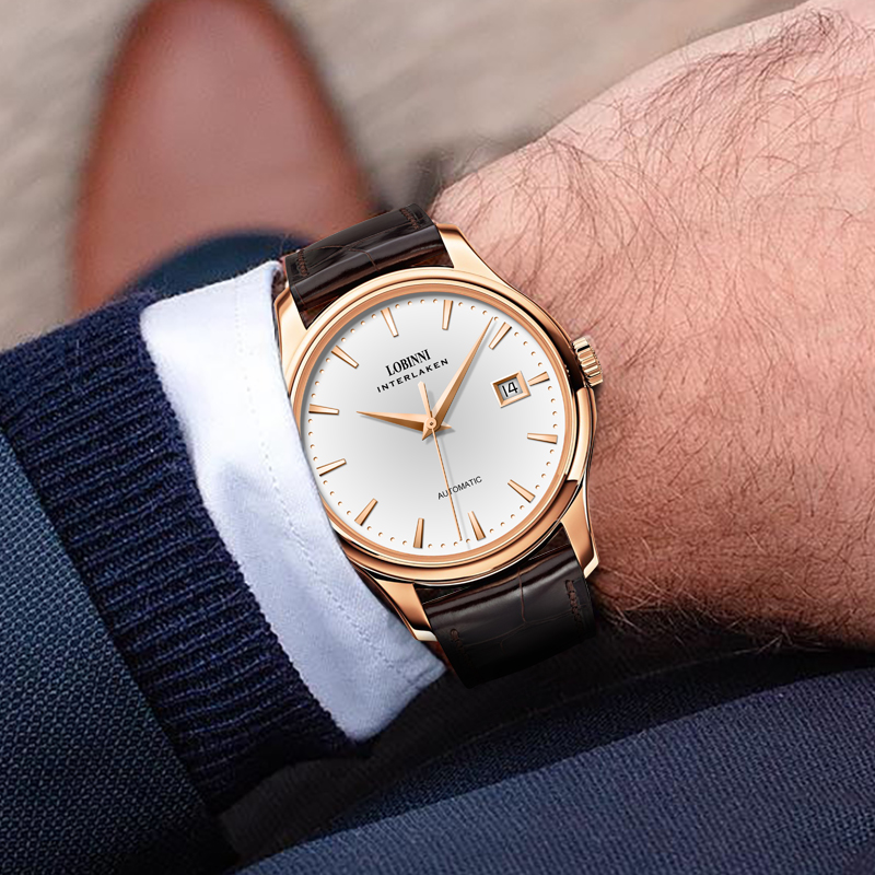 ساعة LOBINNI L12026 للرجال، حر - مراجعة Seiko Watch Presage وسعره