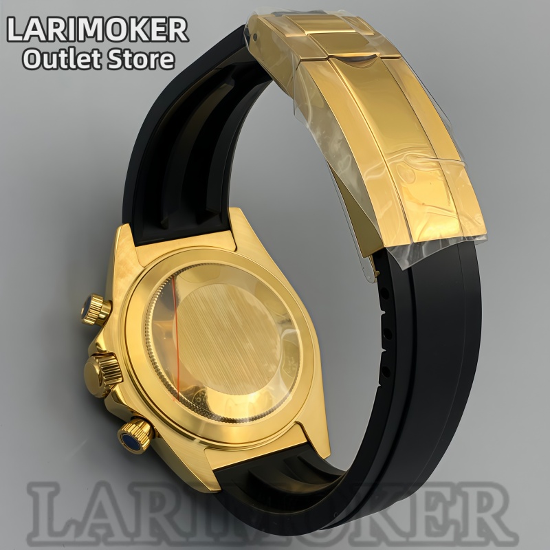 LARIMOKER 39 مللي متر ساعة ريا - مراجعة Rubber Strap Diver وسعره