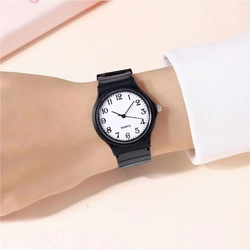 ساعة يد نسائية بسيطة كوارتز مق - مراجعة Silicone Band Women وسعره