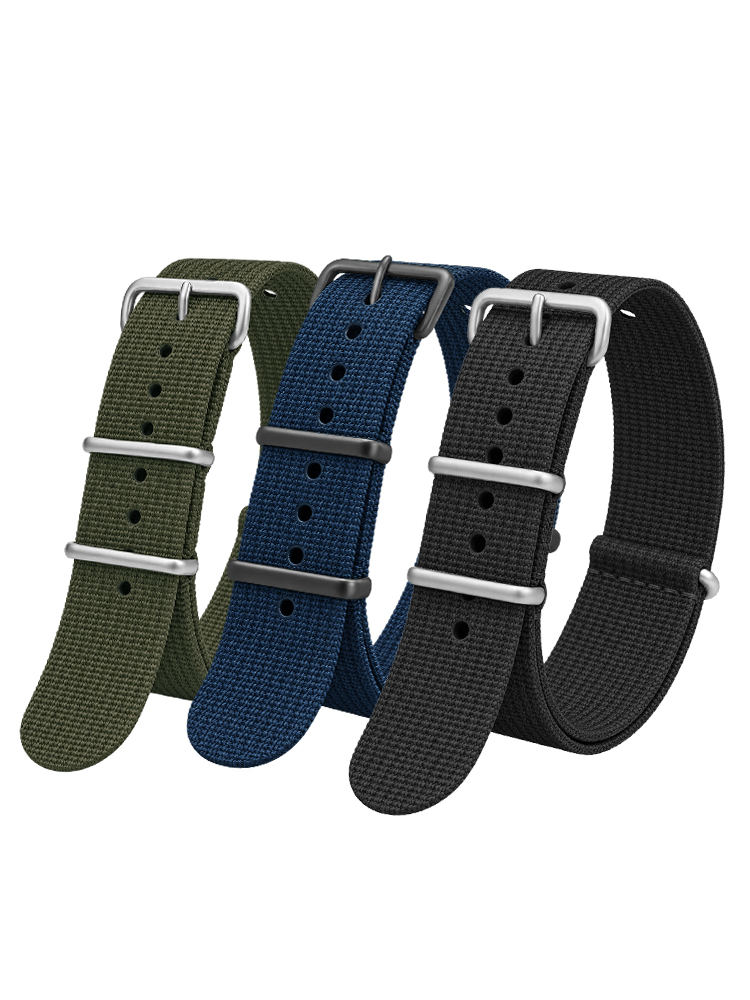 مضلع النايلون حزام ل Seiko الع - مراجعة Nato Strap Nylon وسعره