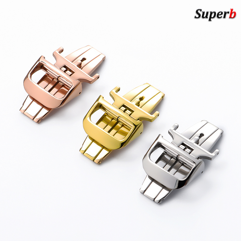 مشبك ساعة فراشة قابل للطي مقاس - مراجعة Butterfly Clasp Deployant وسعره