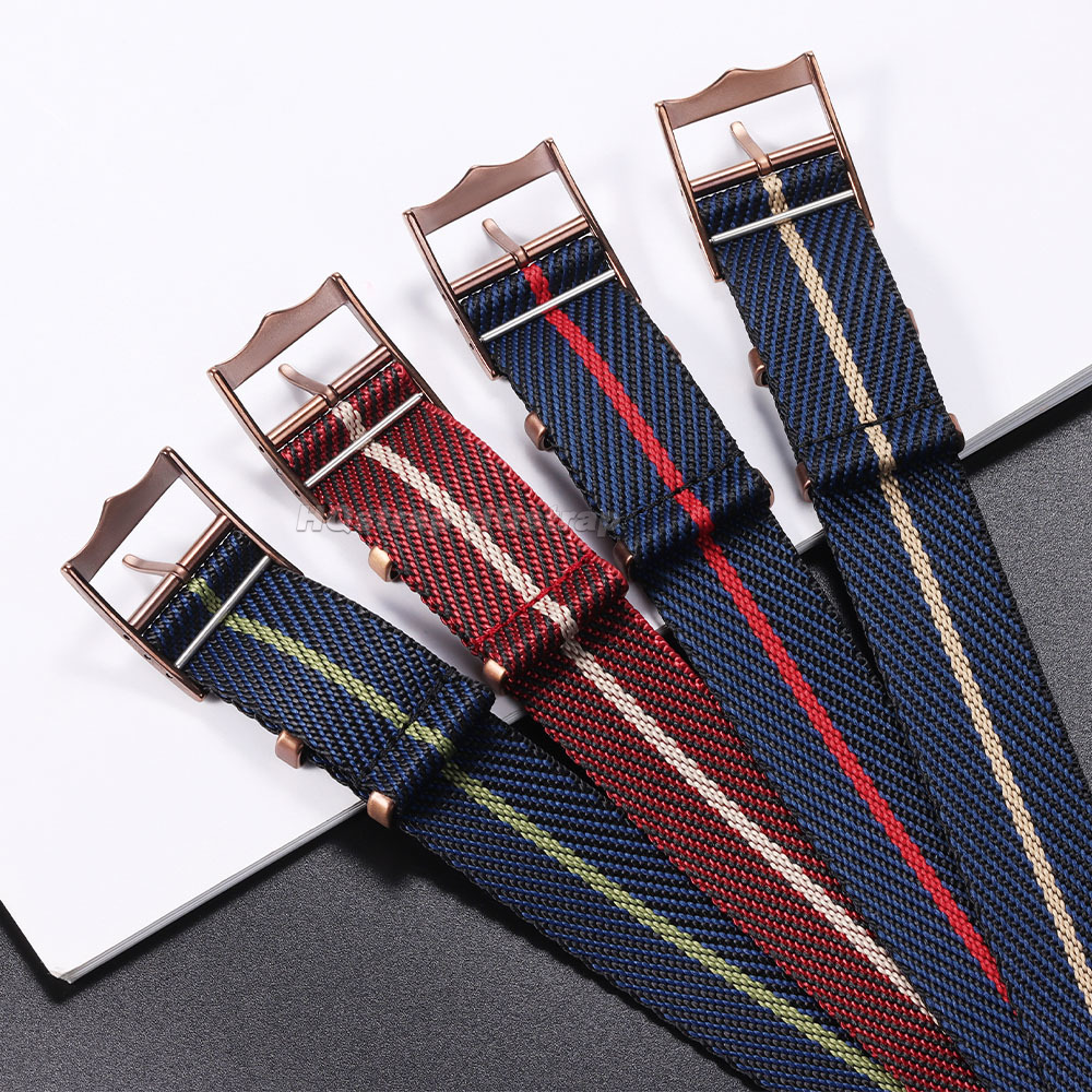 النايلون قماش حزام (استيك) ساع - مراجعة Nato Strap Nylon وسعره